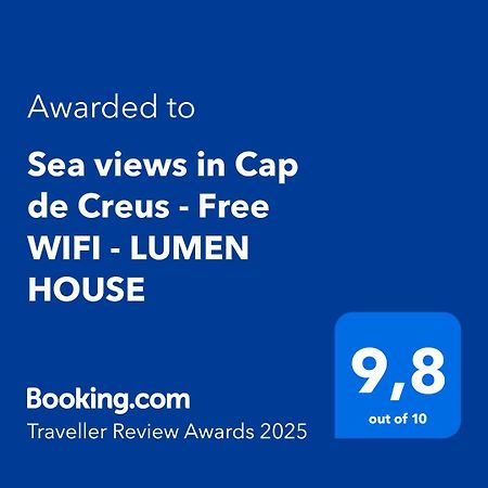 Sea Views In Cap De Creus - Free Wifi - Lumen House Villa El Port De La Selva Bagian luar foto